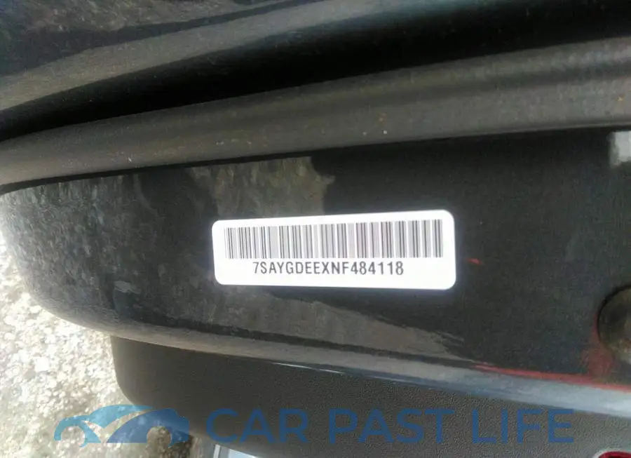 7SAYGDEEXNF484118# 9