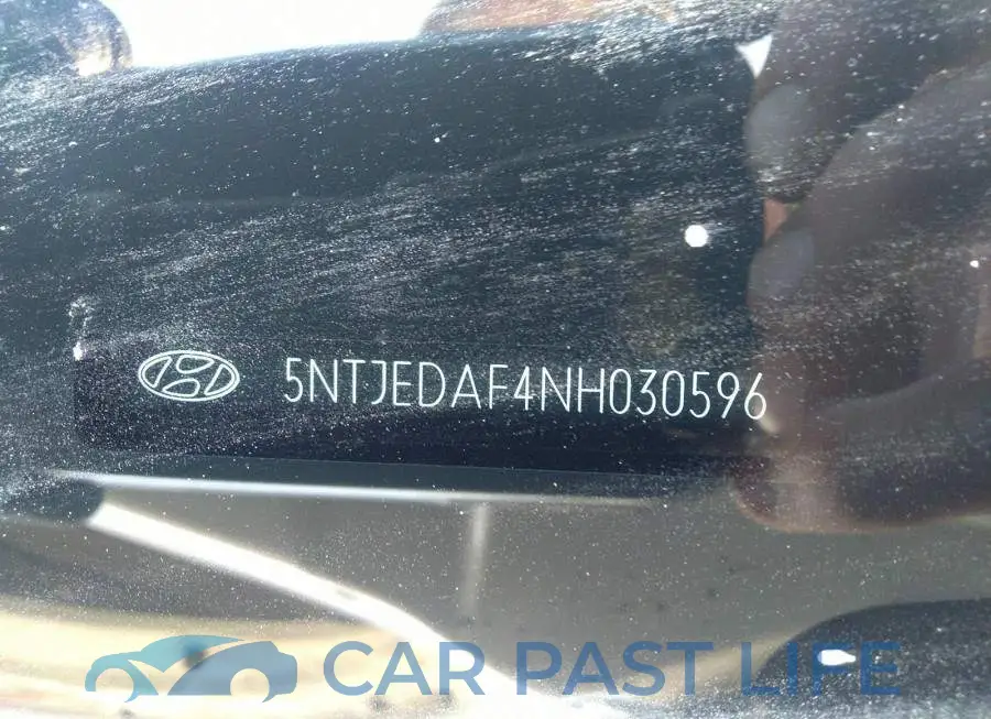 5NTJEDAF4NH030596# 9