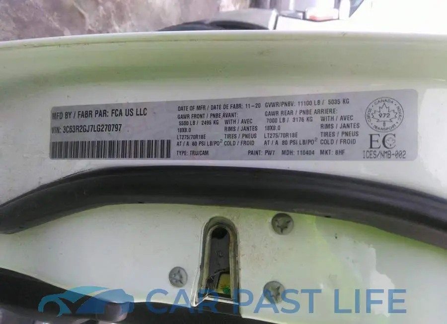 3C63R2GJ7LG270797# 9