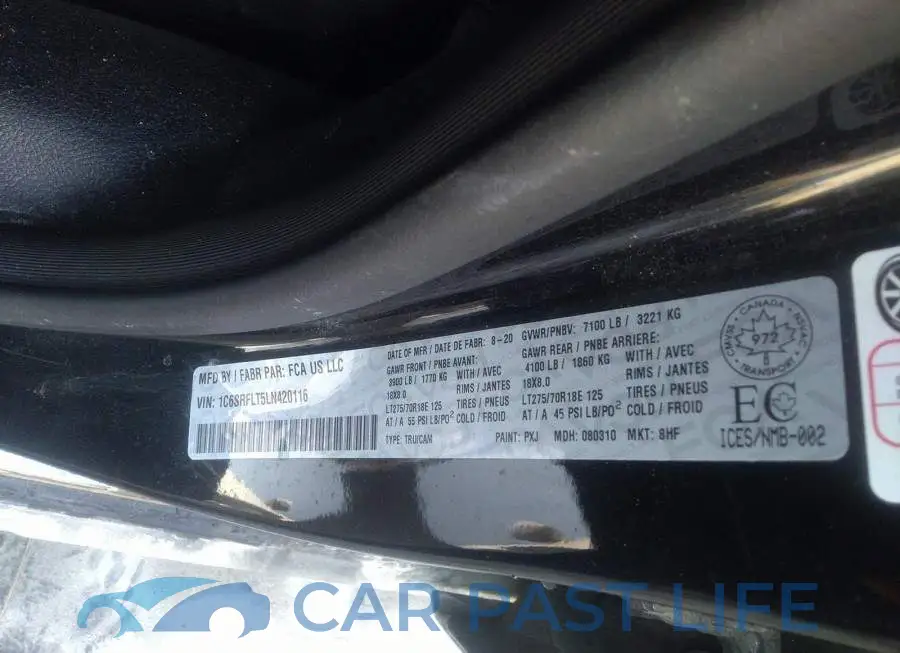 1C6SRFLT5LN420116# 9