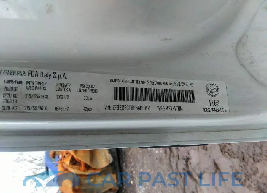 ZFBERFCT6F6A11682# 9
