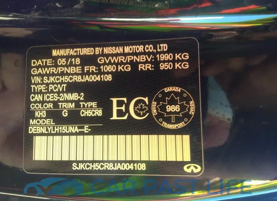SJKCH5CR8JA004108# 9
