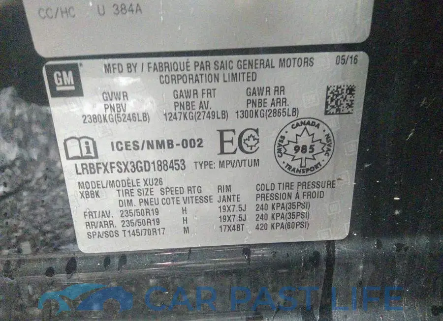 LRBFXFSX3GD188453# 9