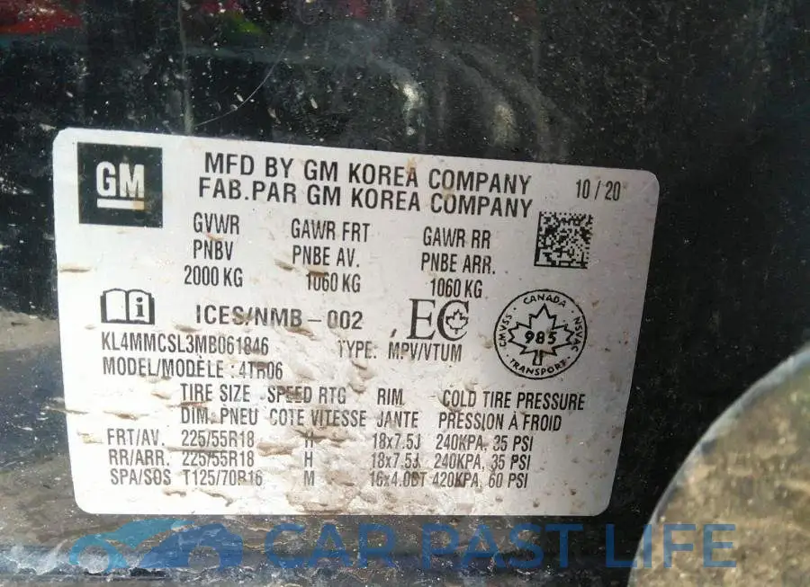 KL4MMCSL3MB061846# 9