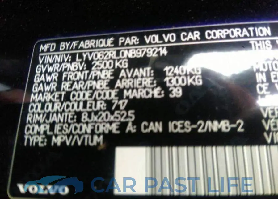 LYV062RL0NB979214# 10