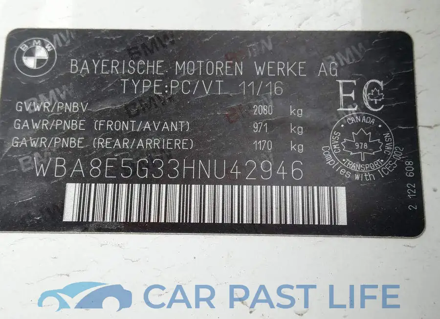 WBA8E5G33HNU42946# 9