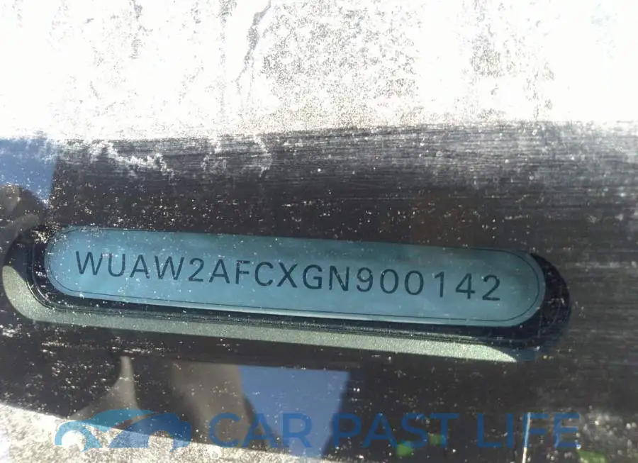 WUAW2AFCXGN900142# 9
