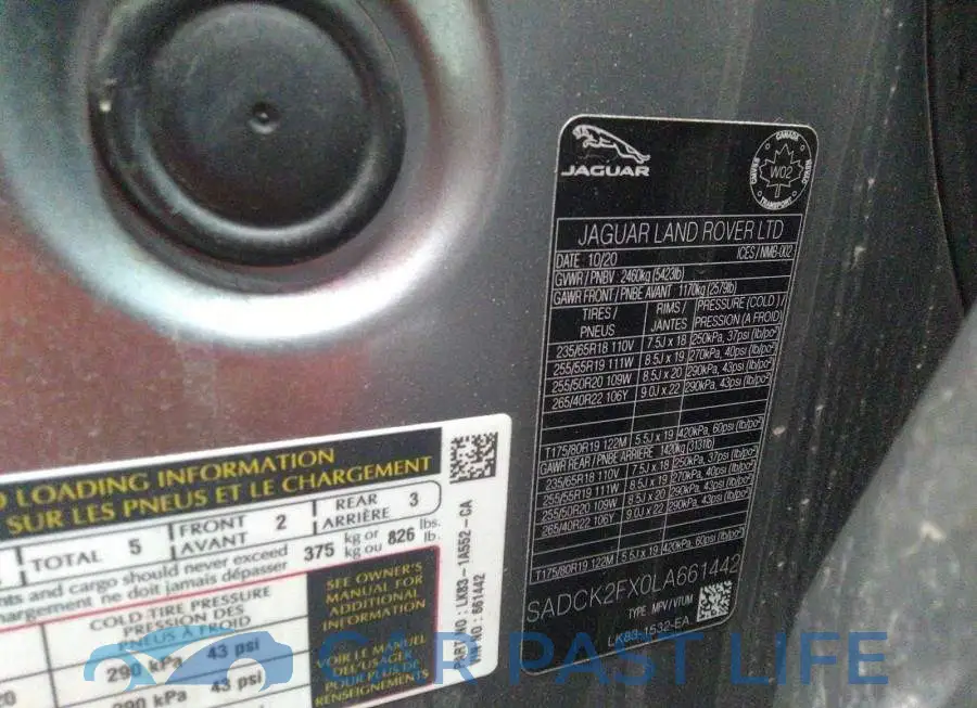 SADCK2FX0LA661442# 9