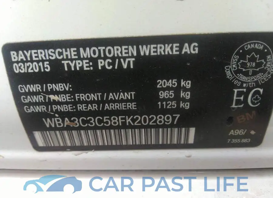 WBA3C3C58FK202897# 9