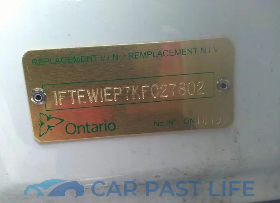 1FTEW1EP7KFC27802# 9