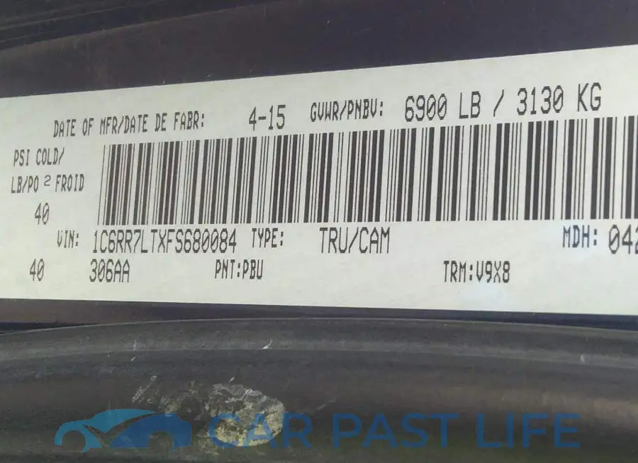 1C6RR7LTXFS680084# 9
