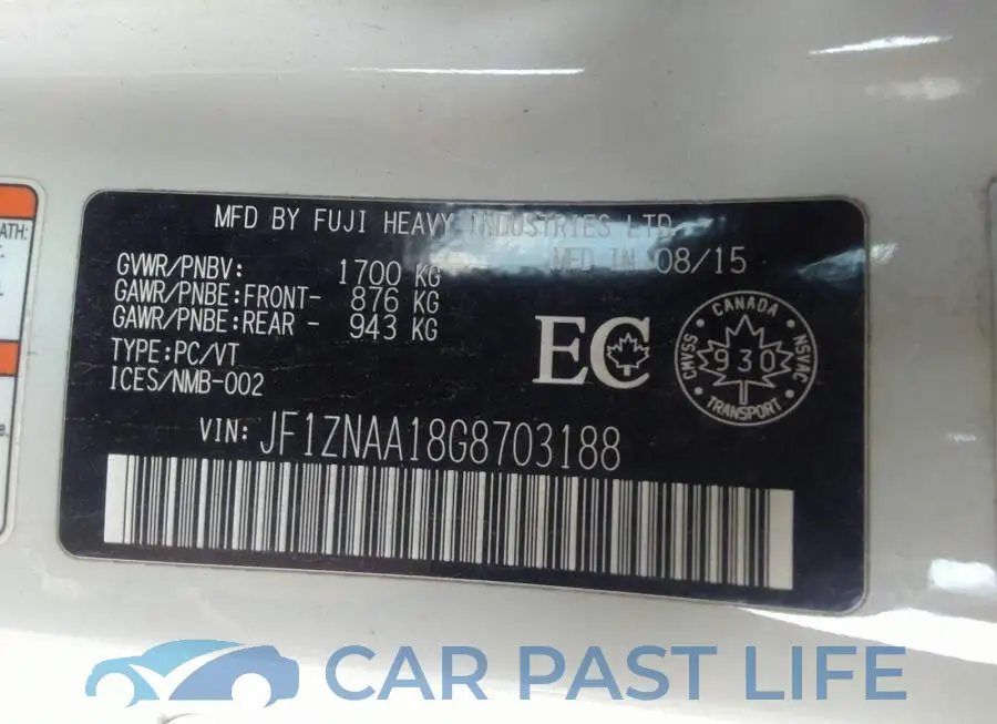 JF1ZNAA18G8703188# 9