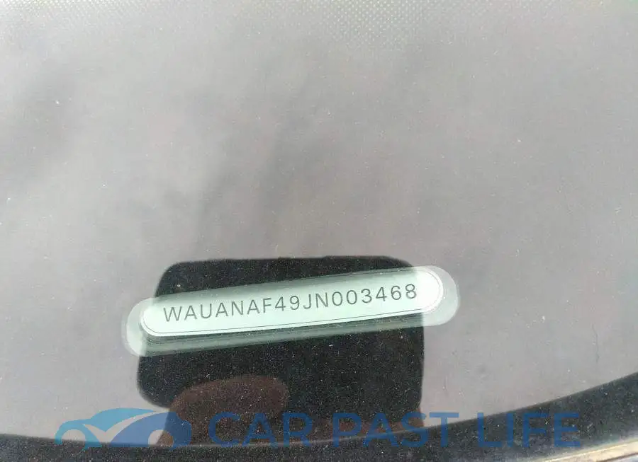 WAUANAF49JN003468# 9