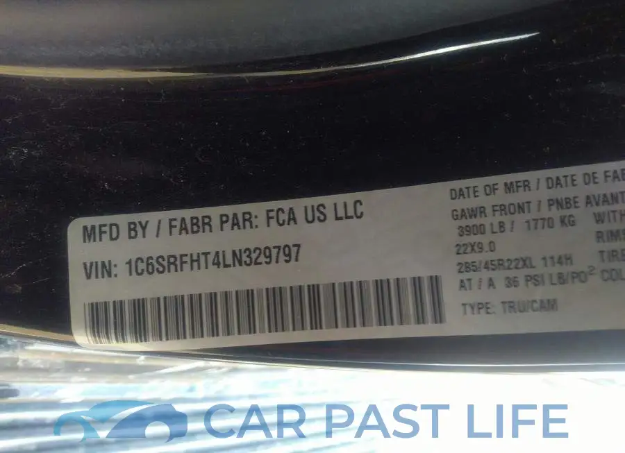 1C6SRFHT4LN329797# 9