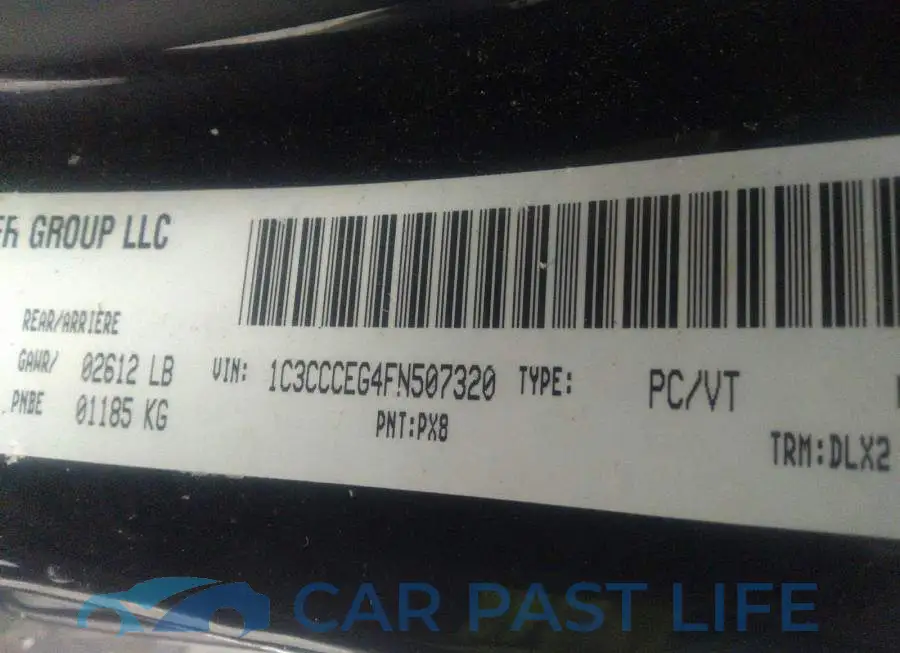 1C3CCCEG4FN507320# 9