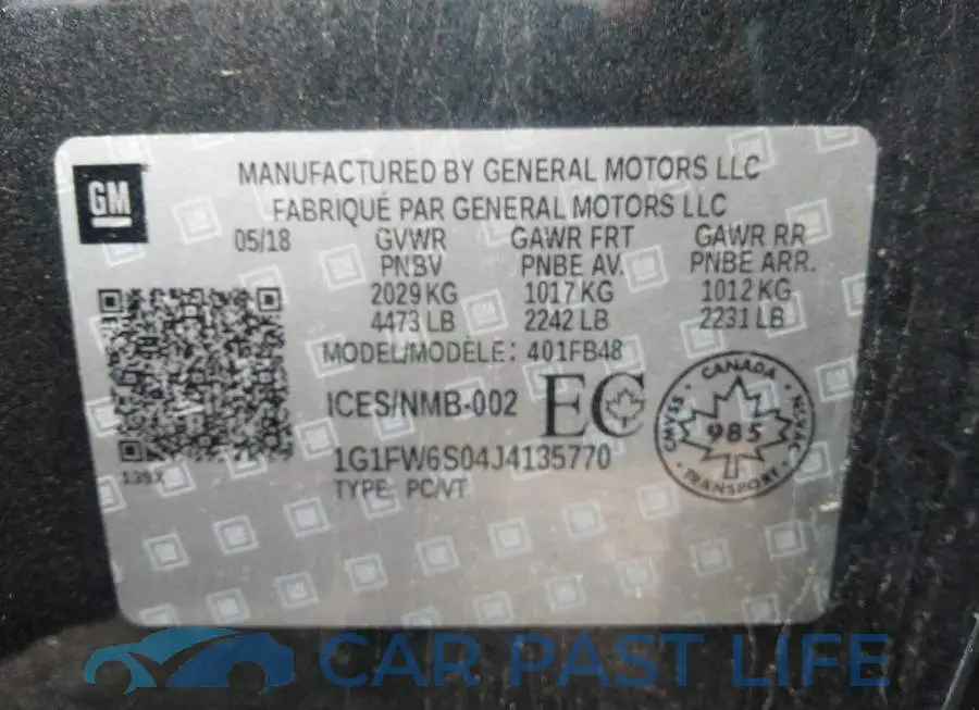 1G1FW6S04J4135770# 9