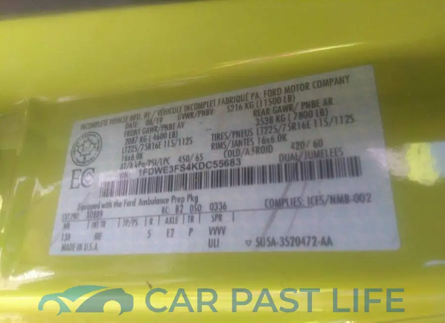 1FDWE3FS4KDC55683# 9
