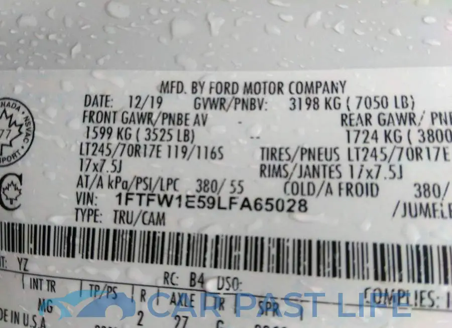 1FTFW1E59LFA65028# 9