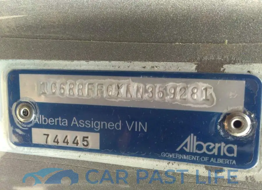 1C6RRFFGXNN359281# 9