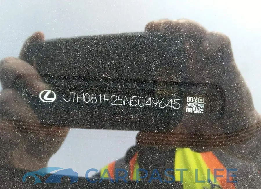 JTHG81F25N5049645# 9