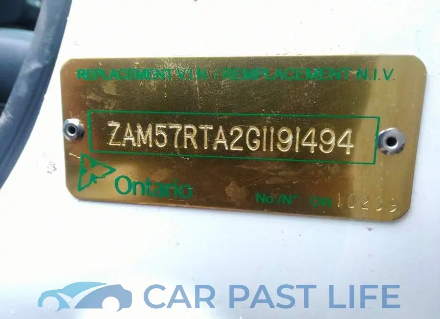 ZAM57RTA2G1191494# 9