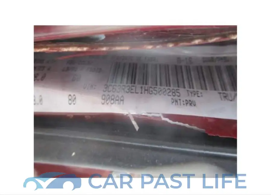 3C63R3EL1HG500285# 10