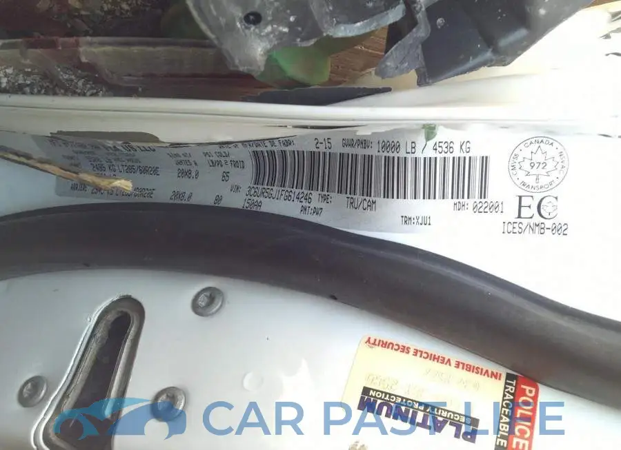 3C6UR5GJ1FG614246# 9