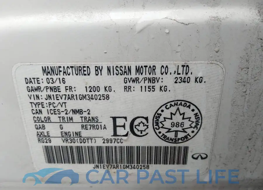 JN1EV7AR1GM340258# 9