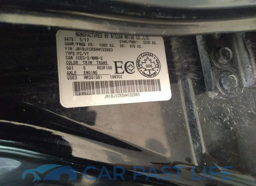 JN1BJ1CR5HW102993# 9