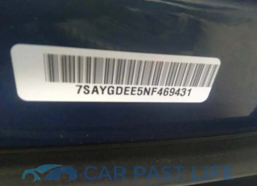 7SAYGDEE5NF469431# 9