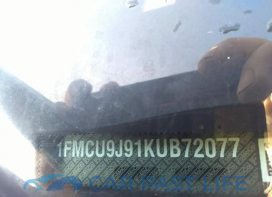 1FMCU9J91KUB72077# 9
