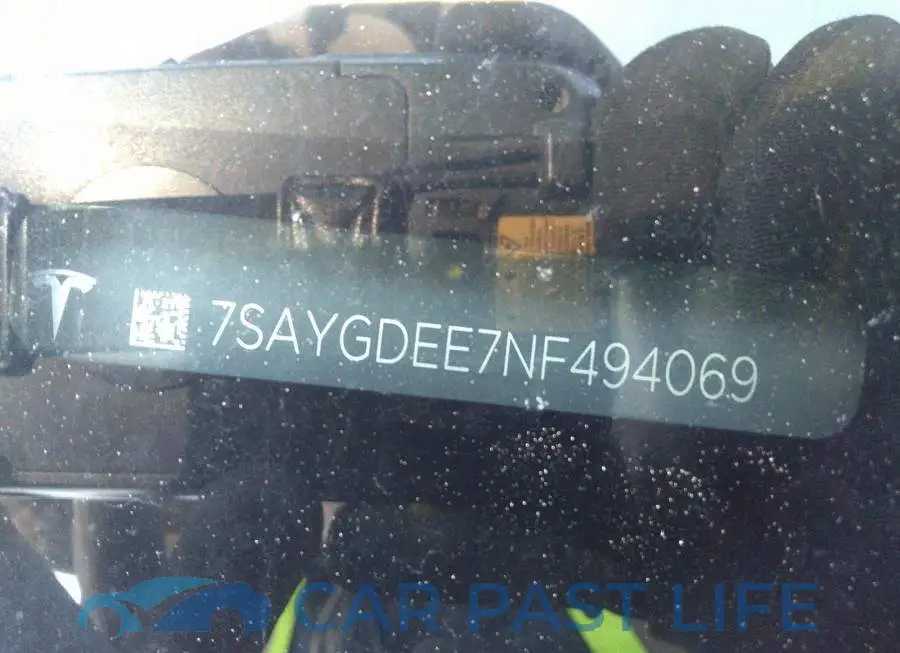 7SAYGDEE7NF494069# 9