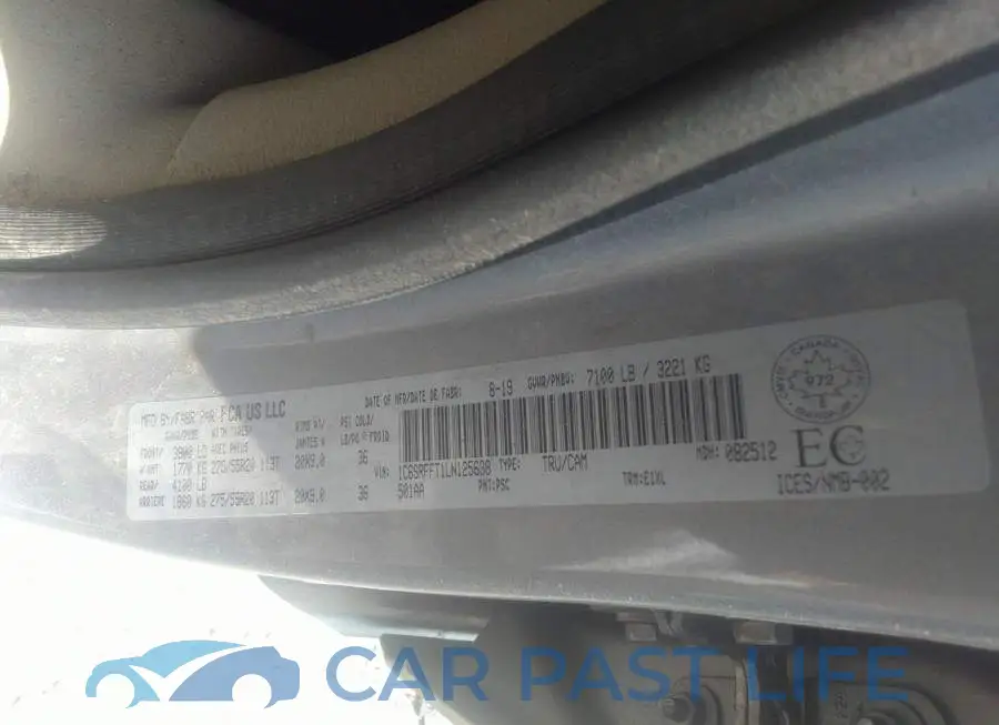 1C6SRFFT1LN125638# 9