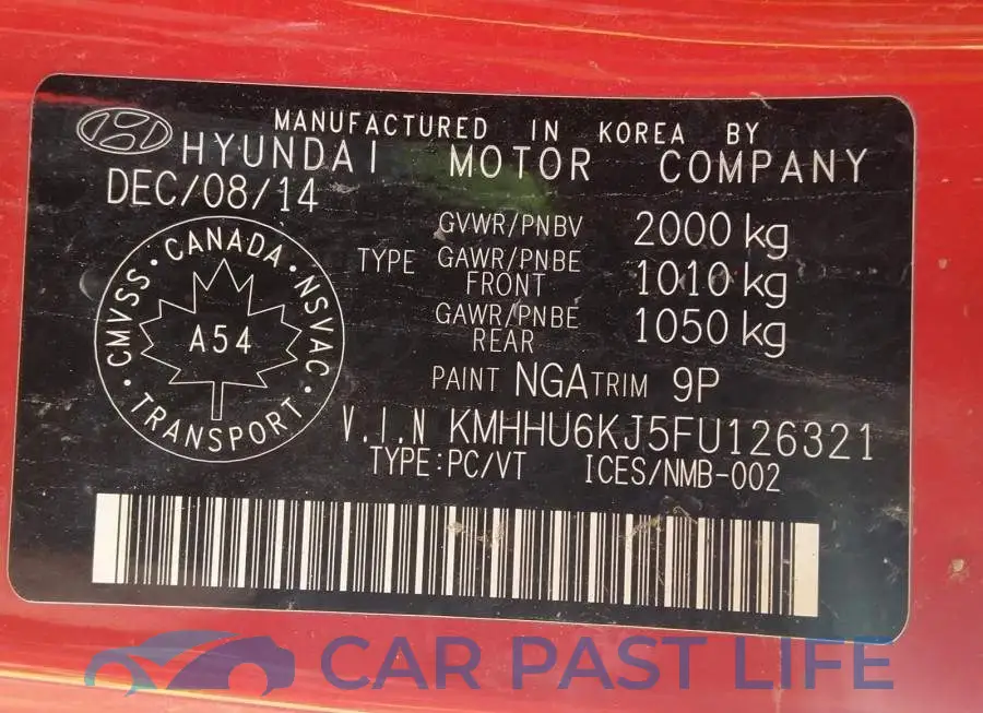 KMHHU6KJ5FU126321# 9
