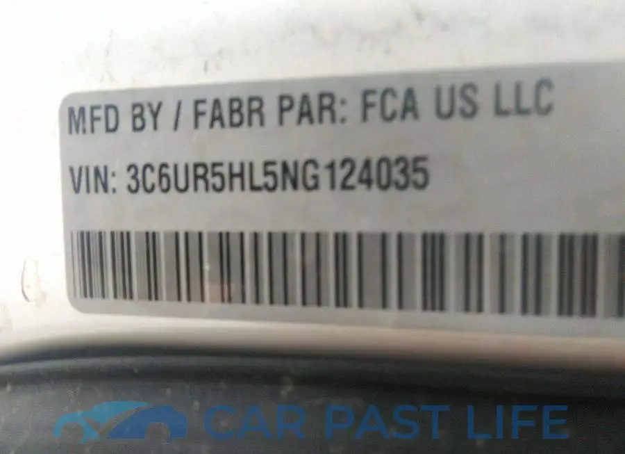 3C6UR5HL5NG124035# 9