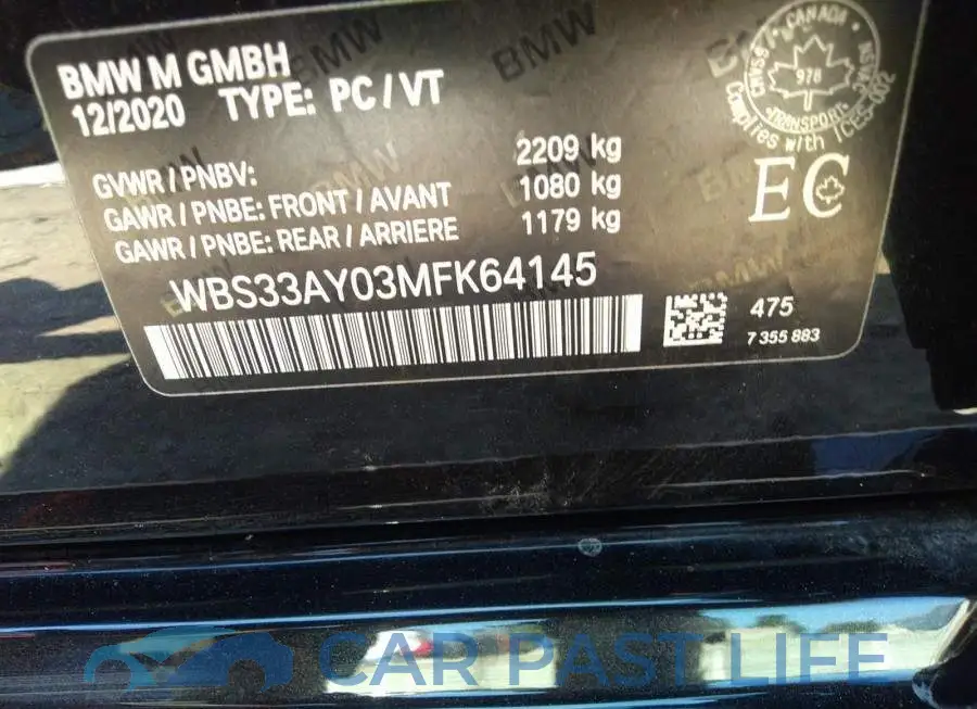 WBS33AY03MFK64145# 9