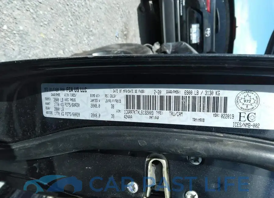 1C6RR7KTXLS132003# 9