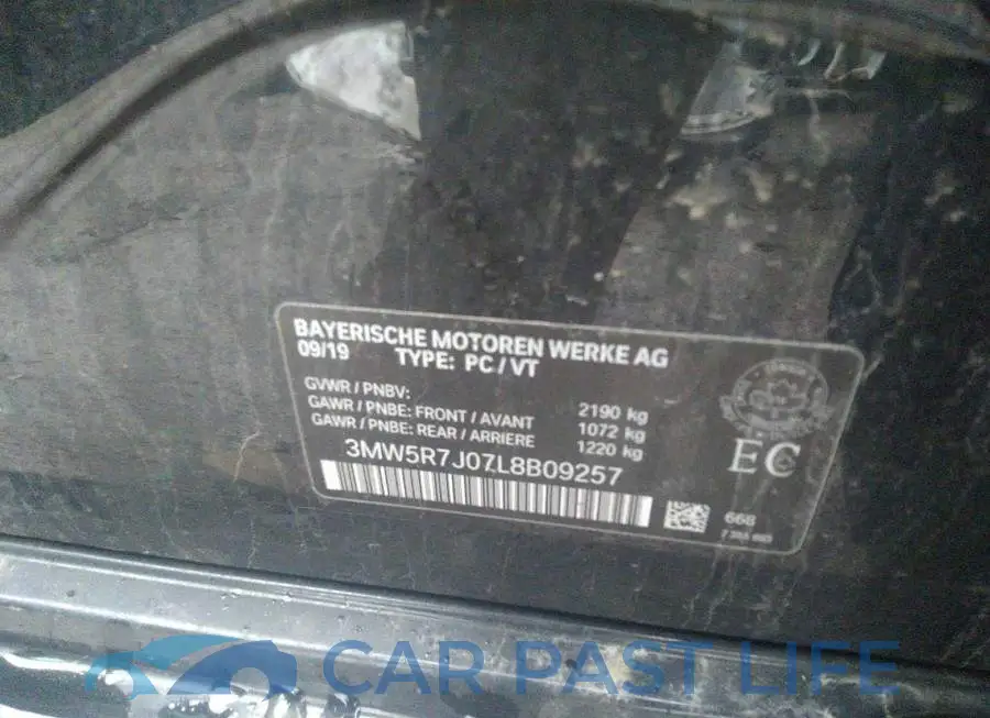 3MW5R7J07L8B09257# 9