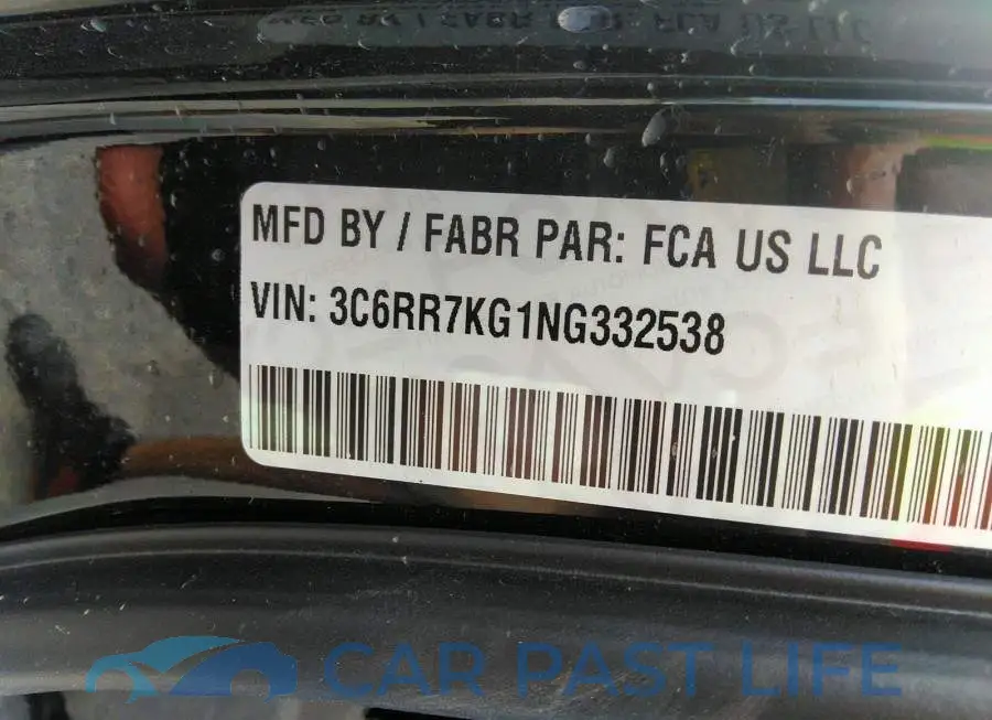3C6RR7KG1NG332538# 9