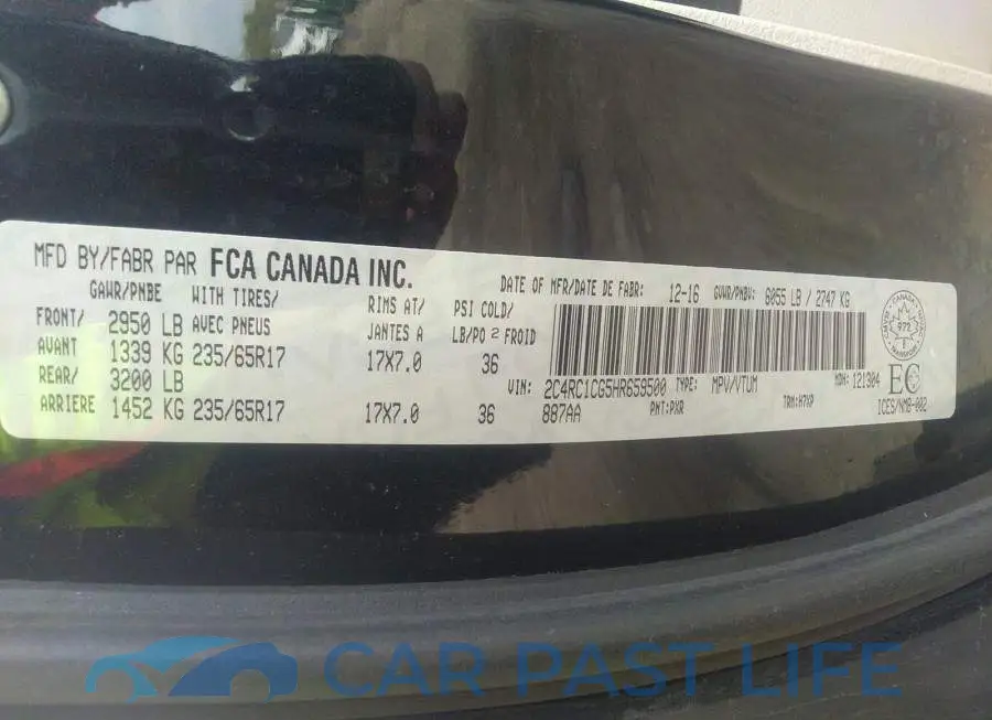 2C4RC1CG5HR659500# 9