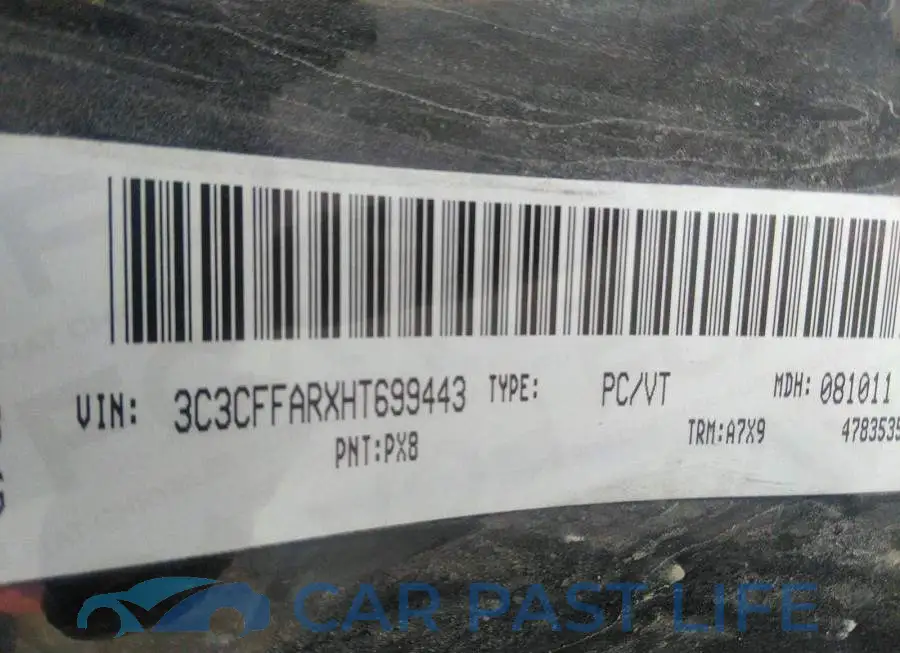 3C3CFFARXHT699443# 9