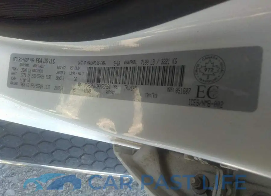 1C6SRFBT9KN552053# 9