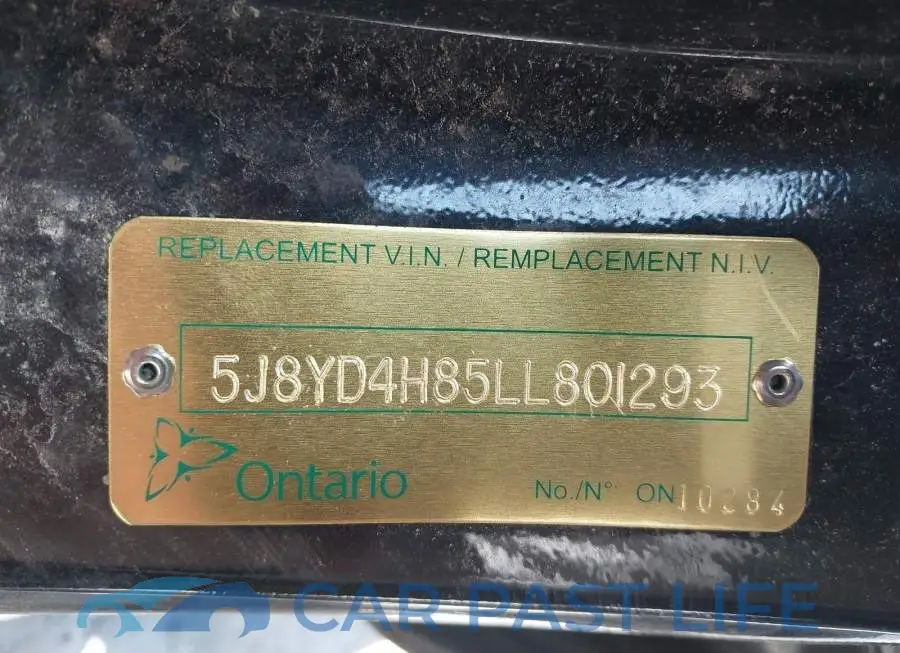 5J8YD4H85LL801293# 9