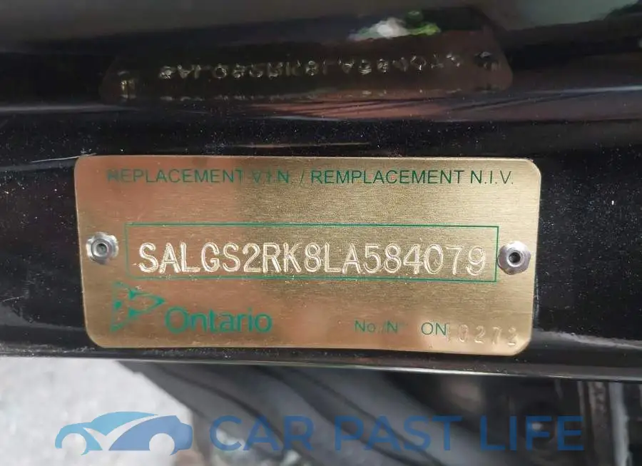 SALGS2RK8LA584079# 9