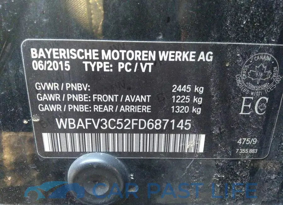 WBAFV3C52FD687145# 9