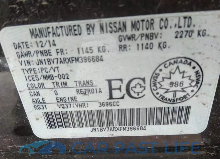JN1BV7ARXFM396684# 9