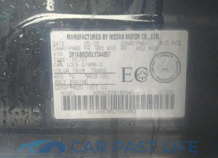 3N1AB8CV6LY244897# 9