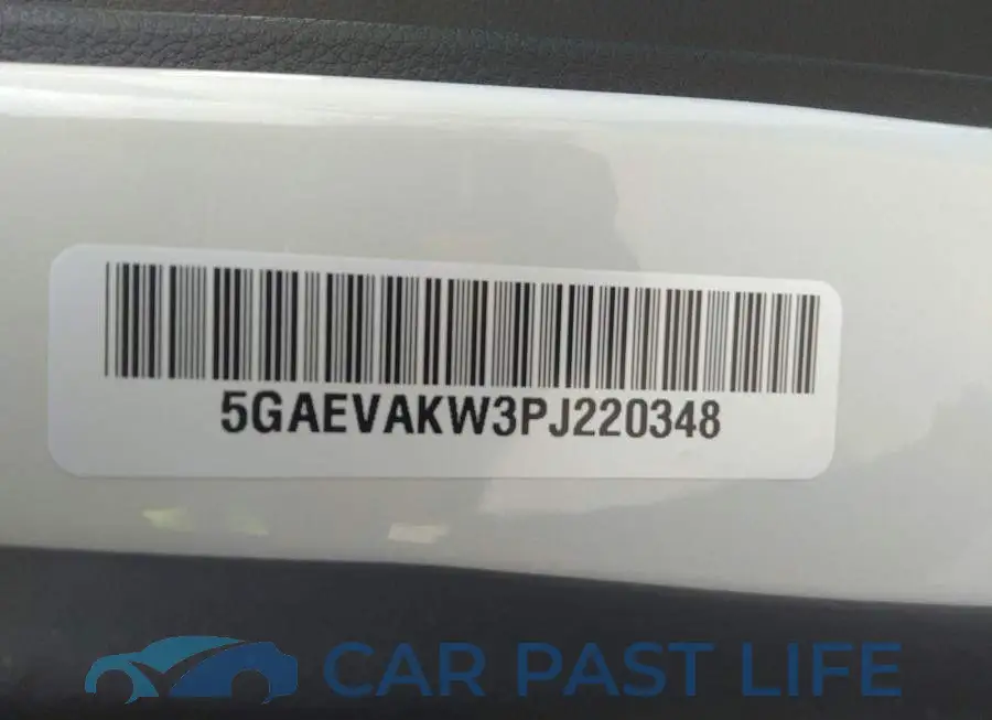 5GAEVAKW3PJ220348# 9