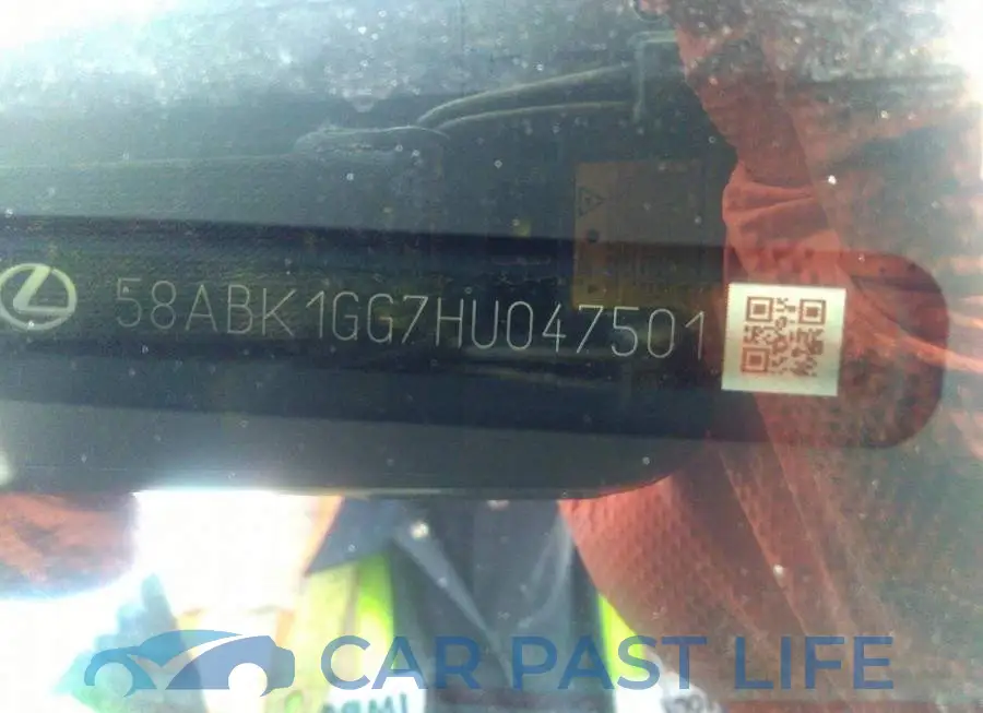 58ABK1GG7HU047501# 9
