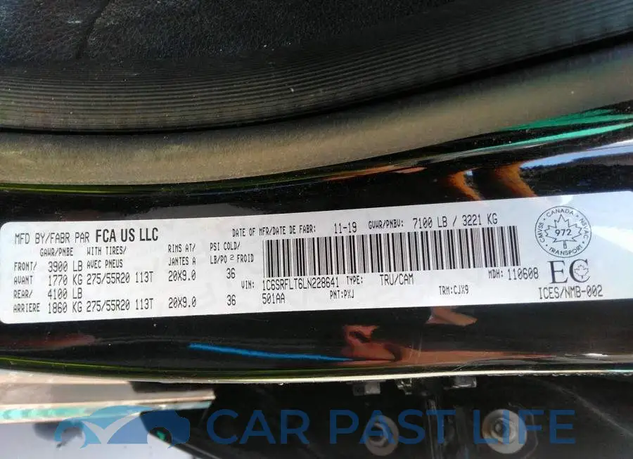 1C6SRFLT6LN228641# 9